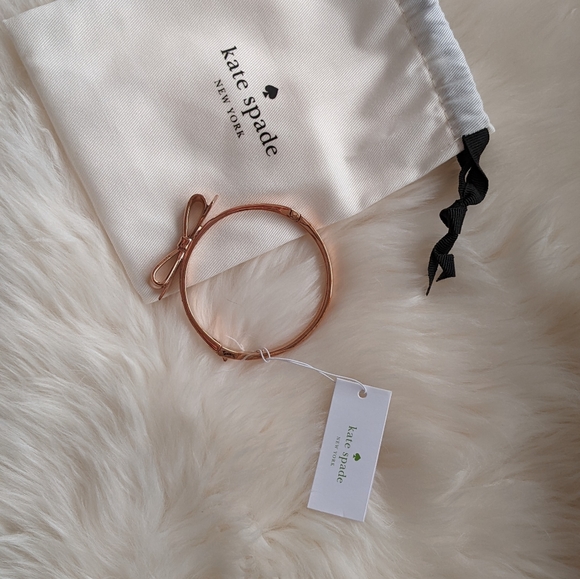 Kate Spade Bow Rose Gold Bracelet - Picture 5 of 5